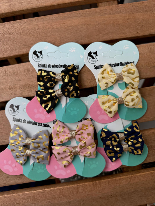 Dog Hair Bows – Set of 2 Stylish Accessories